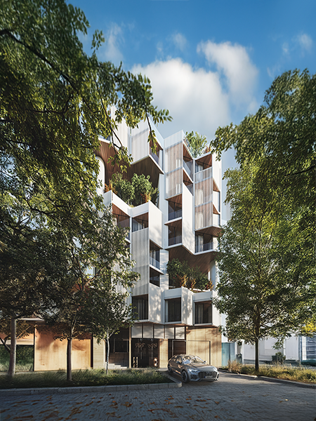 Imagen del desarrollo casa londres de GDC